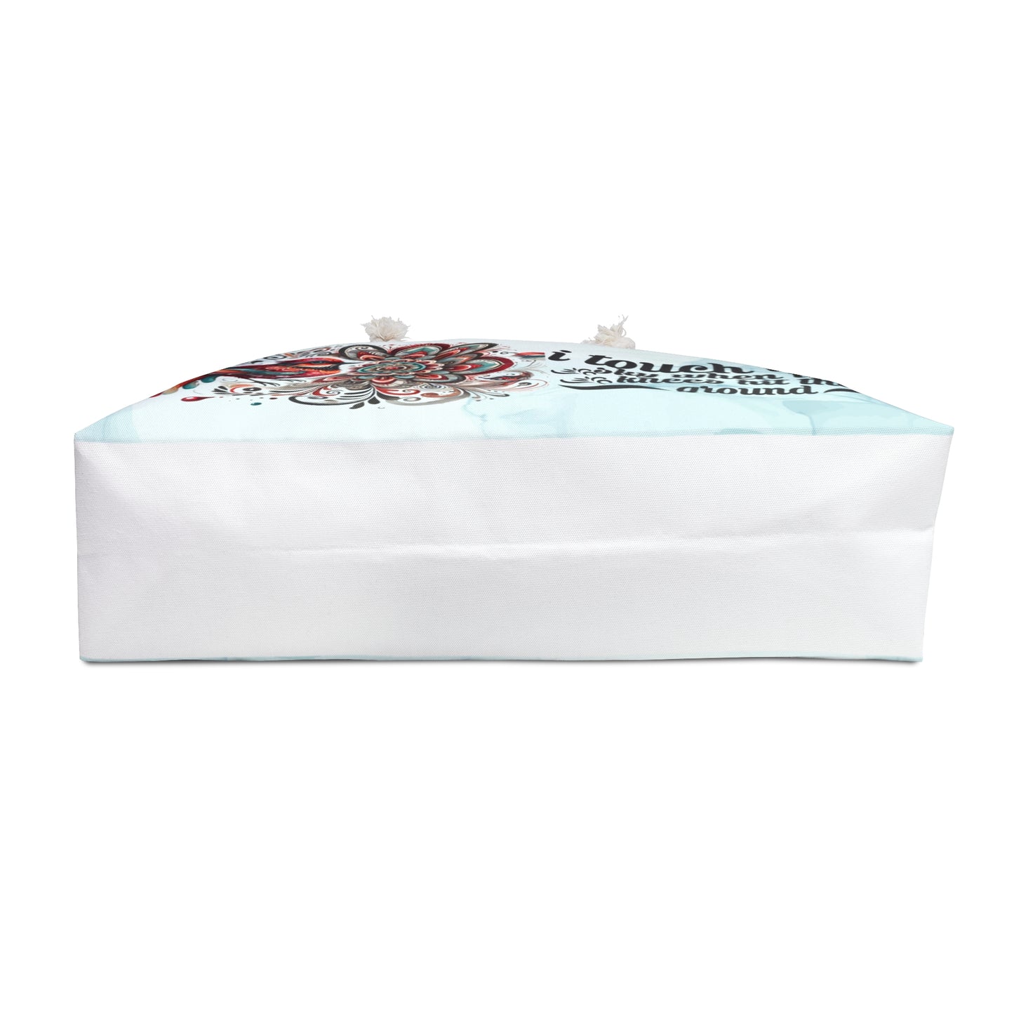 Inspirational Weekender Bag - "I Touch the Sky When My Knees Hit the Ground" Bird