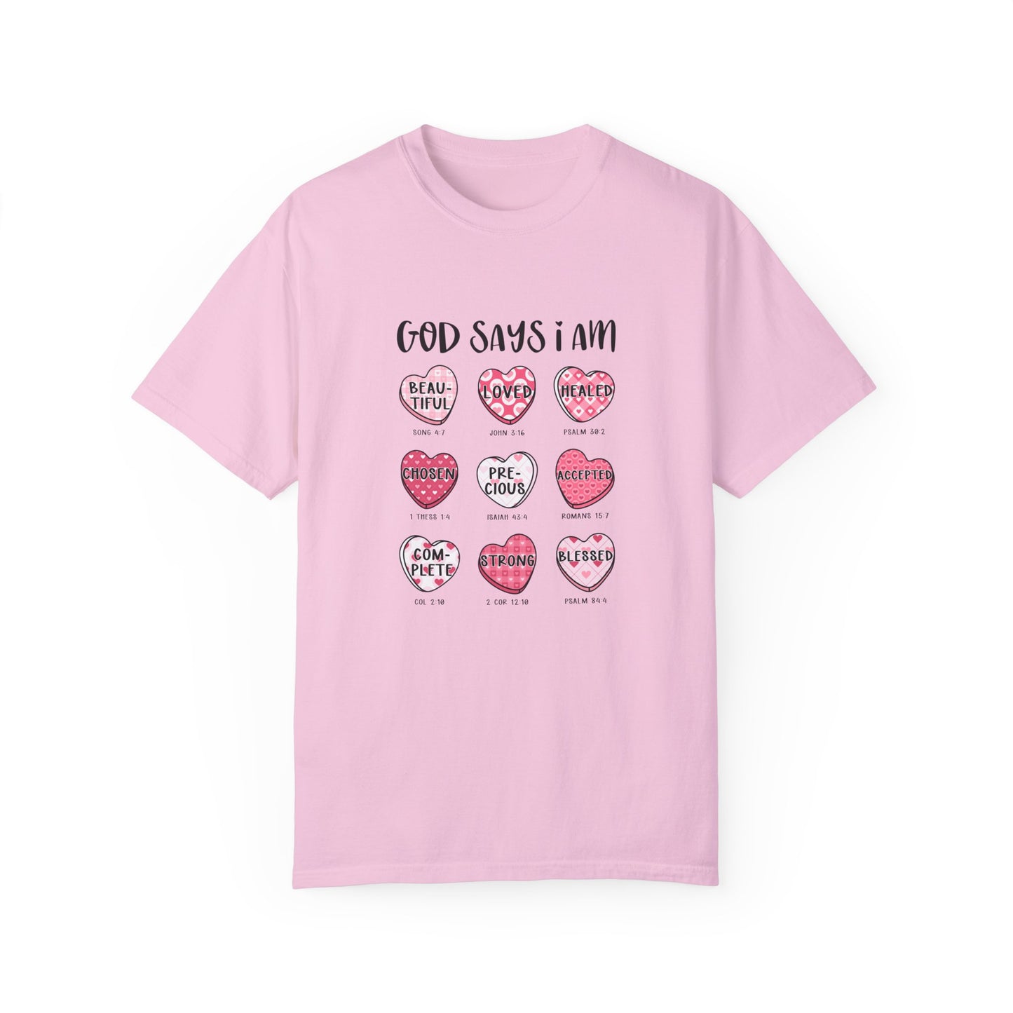 Unisex Garment-Dyed T-shirt-God Said I Am