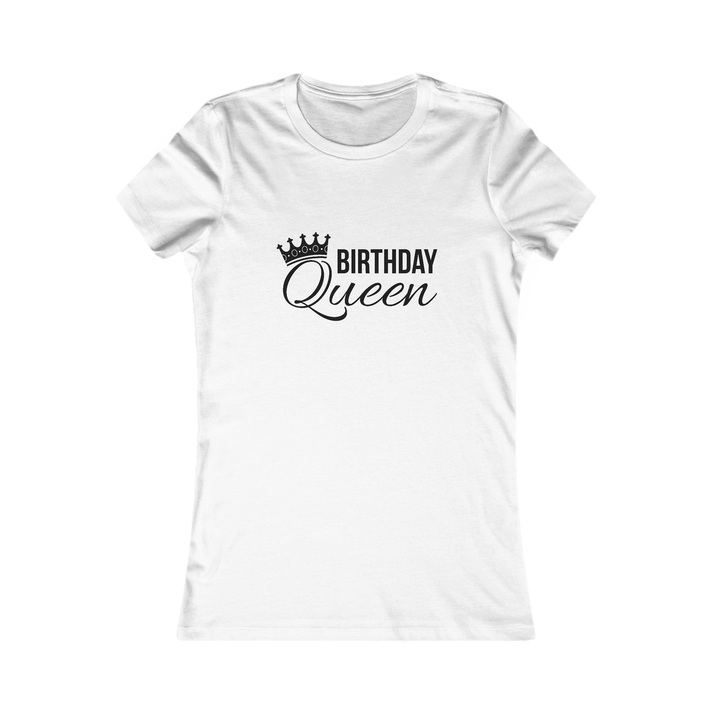 Birthday Queen Black Women's Favorite Tee-Slim Fit