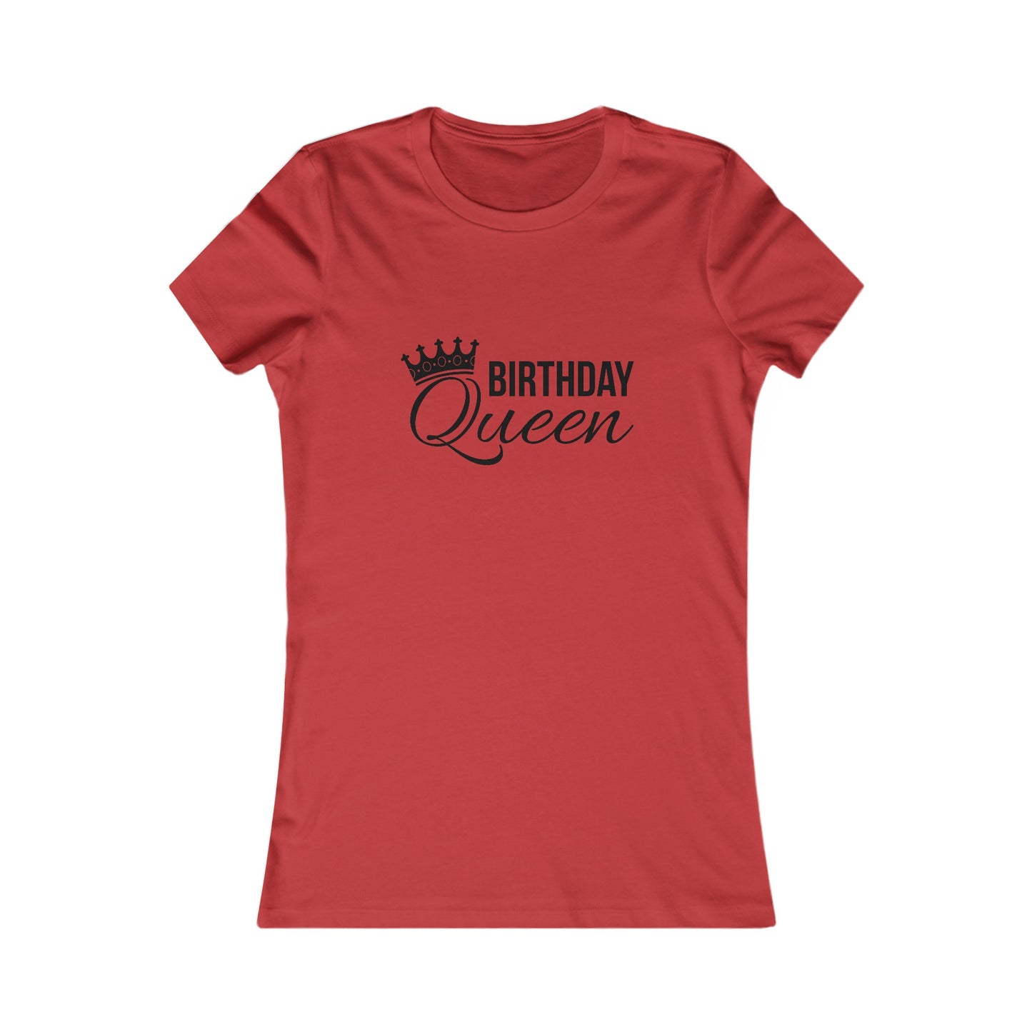 Birthday Queen Black Women's Favorite Tee-Slim Fit