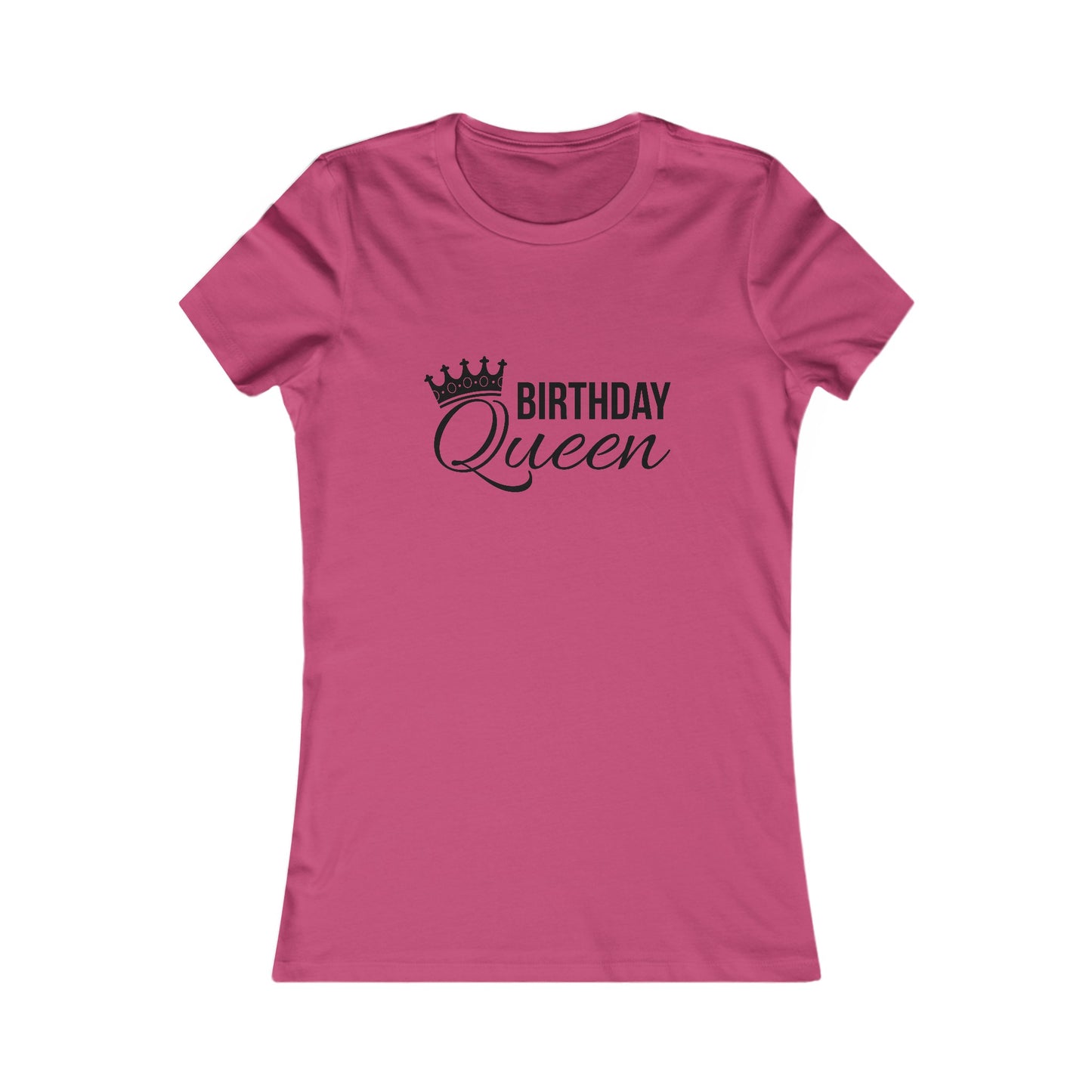 Birthday Queen Black Women's Favorite Tee-Slim Fit