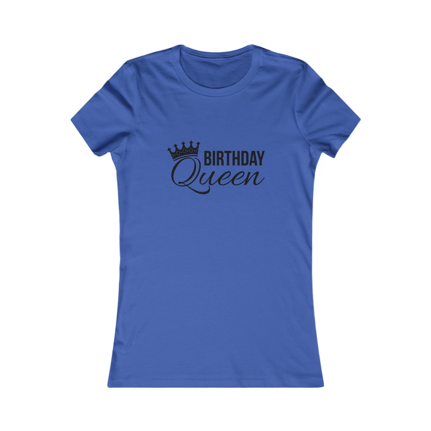 Birthday Queen Black Women's Favorite Tee-Slim Fit