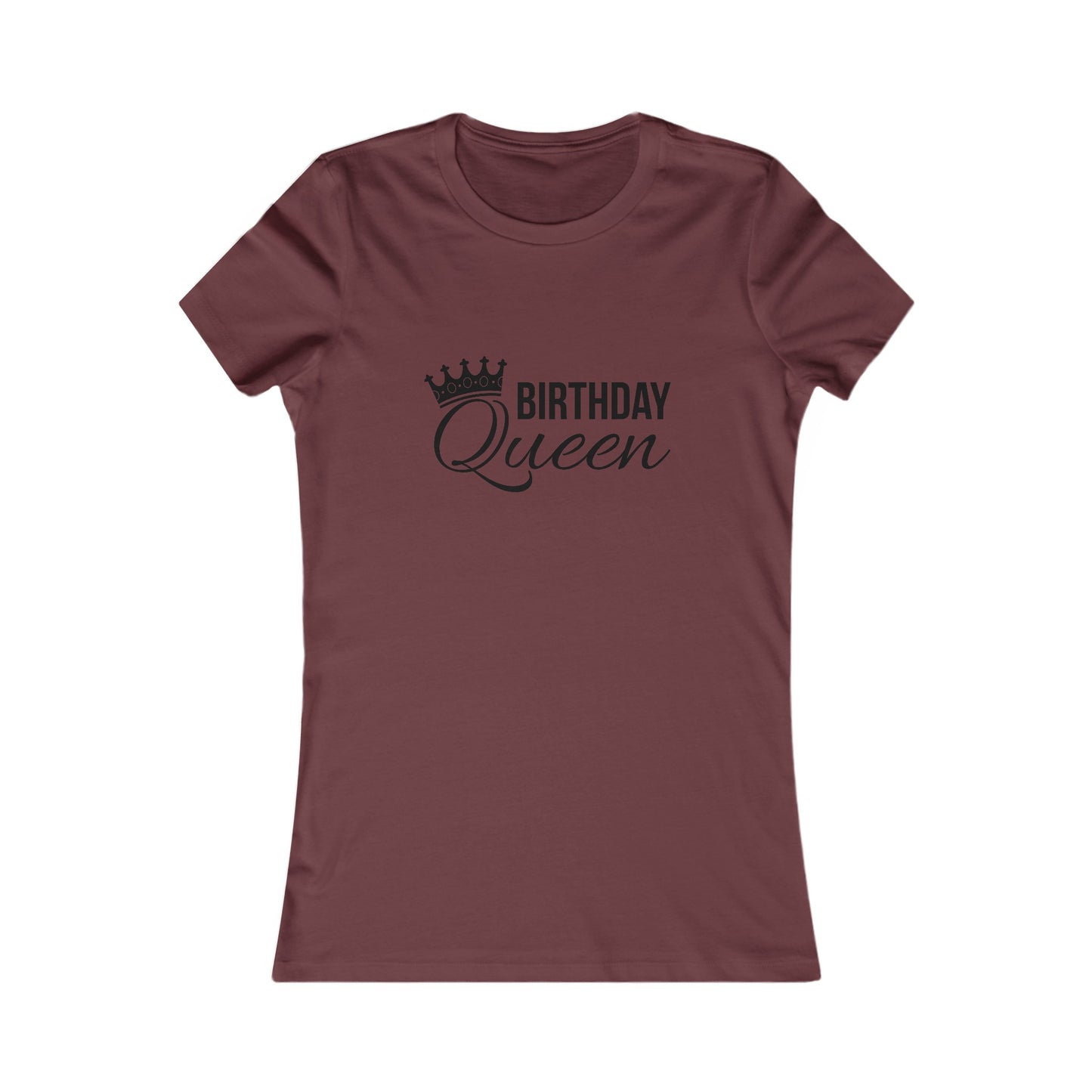 Birthday Queen Black Women's Favorite Tee-Slim Fit