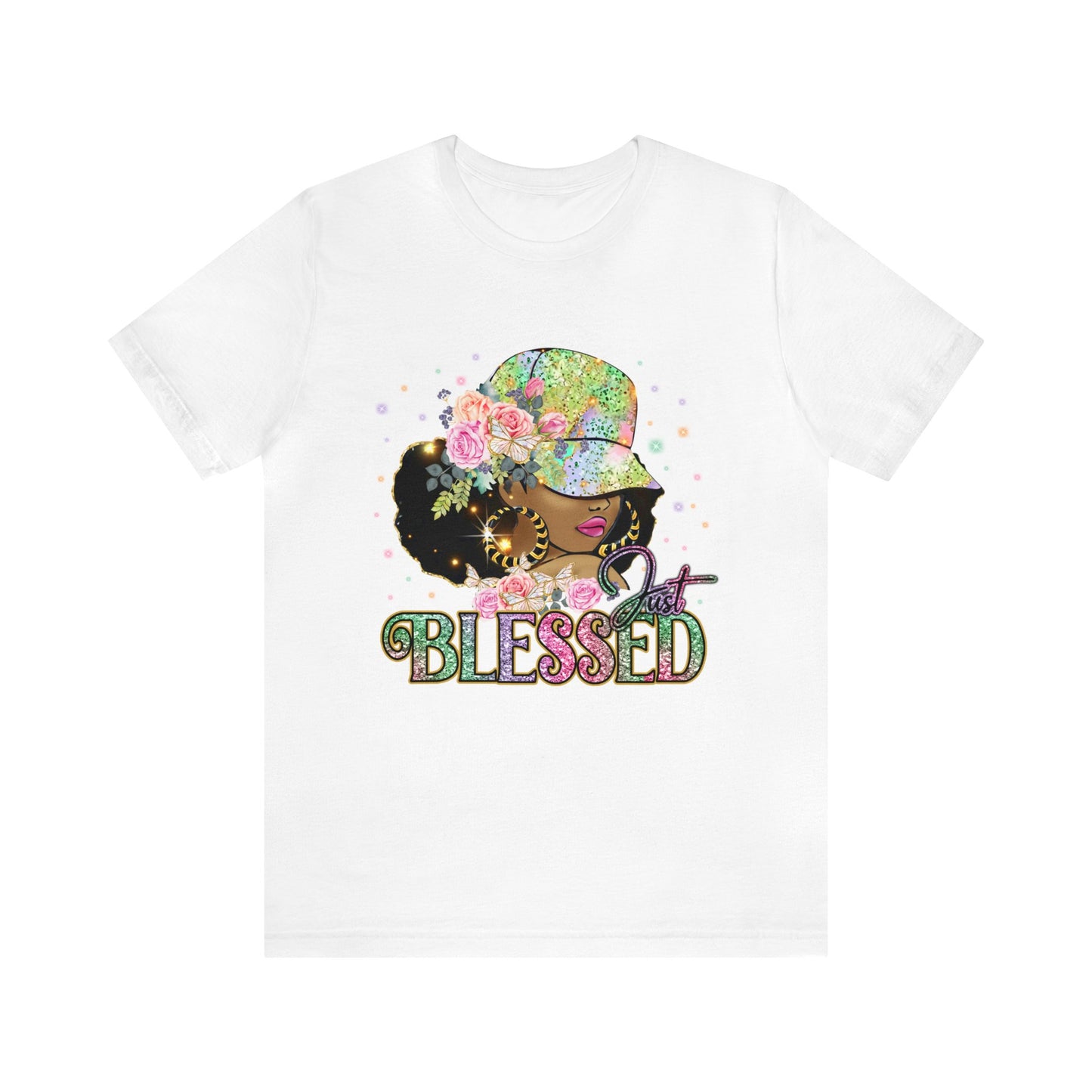 Just Blessed Unisex Jersey Short Sleeve Tee
