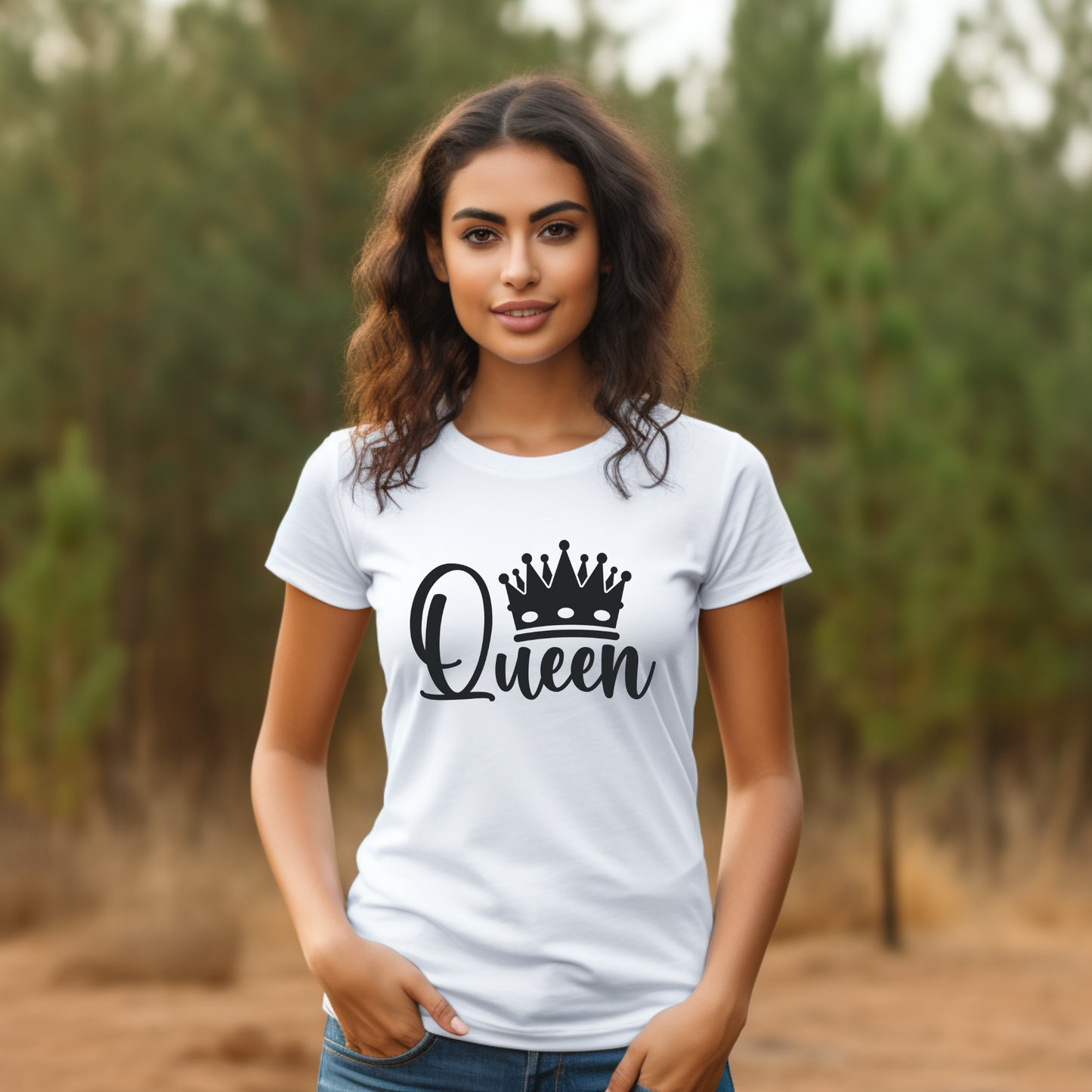 Queen Women's Favorite Tee-Slim Fit