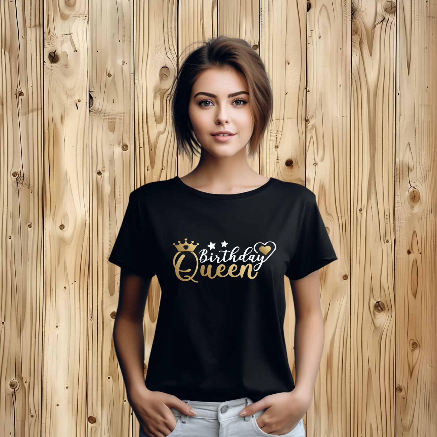 Birthday Queen Women's Favorite Tee-Slim Fit